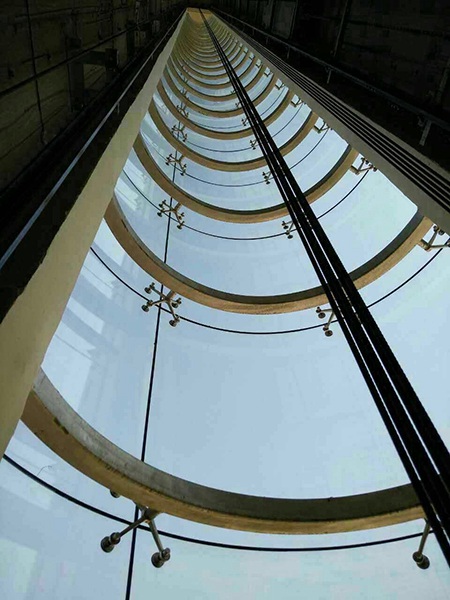 觀光電梯玻璃貼膜
